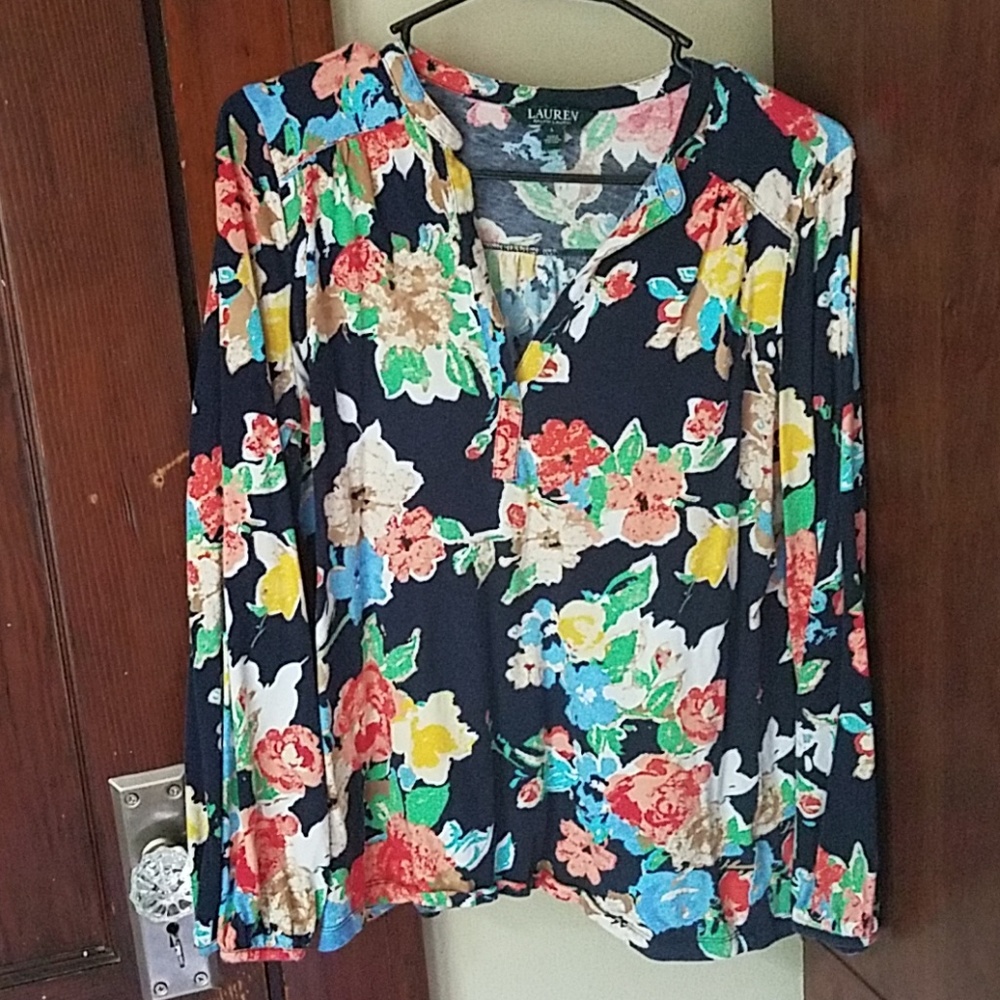 Lauren Ralph Lauren Floral Blouse